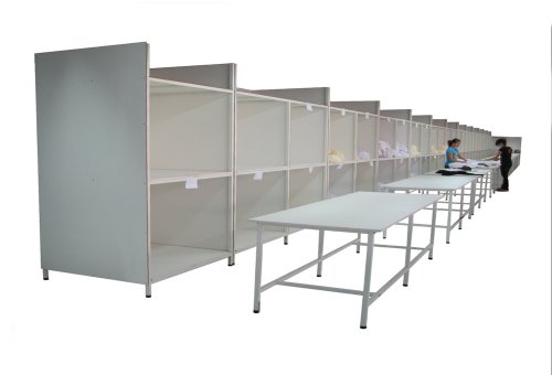 Kệ bán thành phẩm sau cắt