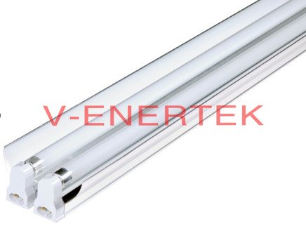 Đèn LED máng Đôi T5 có chóa phản quang liền thân